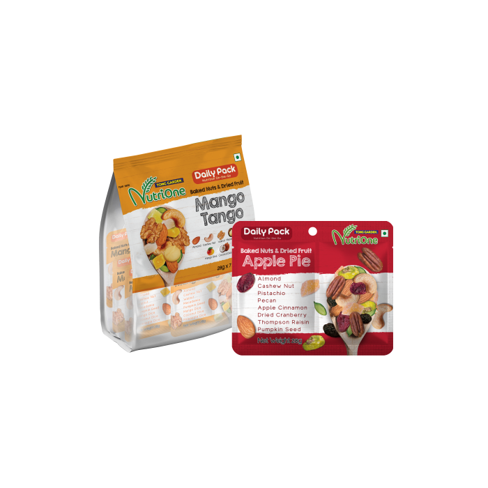 Buy Tong Garden Mango Tango Daily Pack 196g and Get Tong Garden Apple Pie Daily Pack 28g Free